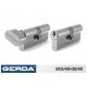 GERDA KLJUČAVNIČNI VLOŽEK LOCK23 50G/40+50/40 SATEN