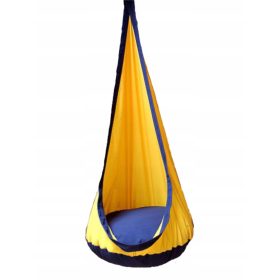 HUŠKA KOKON ŽOLTO-SIVA brez kompleta za montažo