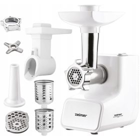   Zelmer Mlinček za meso ZMM3512B 1500W s Sklopko Reverse funkcijo + Dodatki