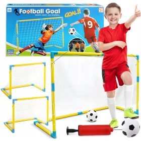 Nogometni Komplet za Otroke s 2 v 1 Bramkama