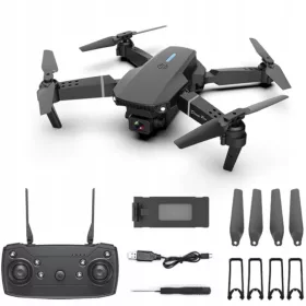 E88 PRO PILOT HD DRON S KAMERO 2.4 GHz ZYROSKOP 1600 mAh