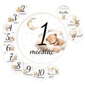   Unikatne tablice za prve fotografije otroka | Foto kartice za otroke | v UV barvah