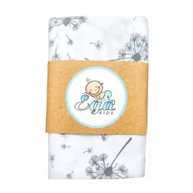 Plenična prevleka iz muslina EGA KIDS Dandelions 120x120cm
