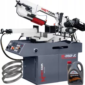 POLAVTOMATSKA TRAČNA ŽAGA ZA KOVINO 400V 320mm BS315GF-JC