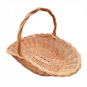 Košara za darila Božična košara iz pletenega materiala