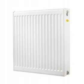   Diamantni jekleni panelni radiator 1643 W, bela barva, dimenzije 1000 x 600 mm