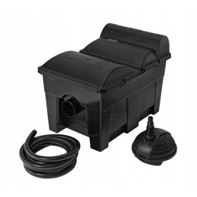    Pontec filter za ribnik 42752, največja velikost ribnika 15000 L, (DxŠxV) 560 380 X 410 mm.