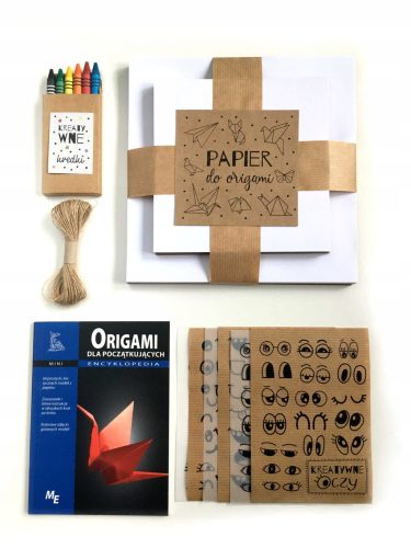 Origami papirni komplet 200 listov 15x15 cm/20x20 cm knjiga DIY kraft