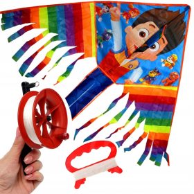   VELIK Letač Paw Patrol KITE 150cm + GRATIS ribiška vrvica 40m XXL kolut