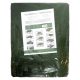 Zaščitna ponjava ZELENA 110g/m2, dimenzije 5m x 8m