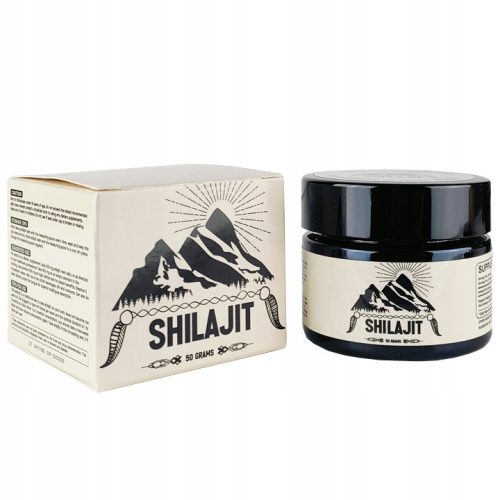 Altajsko Mumio Shilajit Čistilna Pasta, 50g z Merilno Žličko