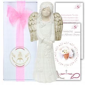   SPOMINEK PRVEGA OBHAJILA ZA DEKLICE FIGURA ANGEL VARUH DARILO