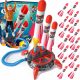 Launcher Raketa Pena Katapultna Črpalka + 18x Pena Raketa Letalo za Lancer
