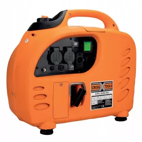   Prenosni inverter generator Cross Tools CPG 3000 INV 2,8kW AVR ECO PB95/E10 LCD PANEL