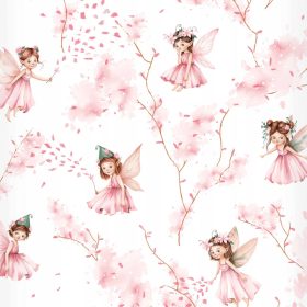   Bombažna posteljnina 90x160 s elastiko, bombaž z vzorci 154Nro