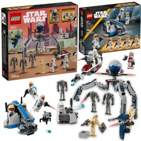   LEGO Star Wars 75372 Klonovski in Battle Droid Battle Pack + LEGO STAR WARS 75359 Bojni Set s 332 kloni