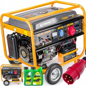 AGREGAT PRĄDOTWÓRCZY POWERMAT 7500 W BENCIN