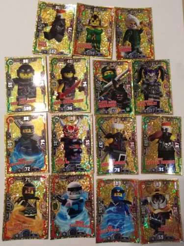 NINJAGO LEGO SERIJA KART Series 3 omejena izdaja 15 različnih kart - komplet za prave navdušence nad ninjami!