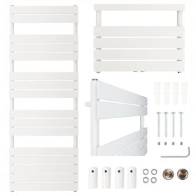   Aquabad® Slovenski kopalniški radiator Aurea 600x1600 mm bel