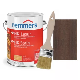   Remmers HK-Lasur impregnacija za les 5L PALISANDER + PĘDZEL 50MM