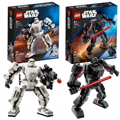 LEGO ZVEZDNE VOJNE - MEH DARTH VADER + MEH STORMTROOPER