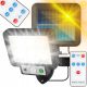 Energična solarna svetilka z gibljivim senzorjem gibanja