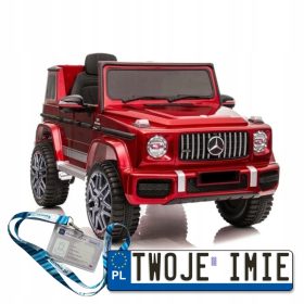   AKUMULATORSKI AVTO MERCEDES G63 AMG CERVENA BARVA EVA USNJENI SEDEZI LED MP3