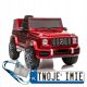 AKUMULATORSKI AVTO MERCEDES G63 AMG CERVENA BARVA EVA USNJENI SEDEZI LED MP3