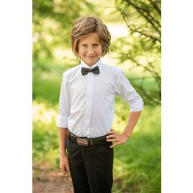 Bela komunikacijska srajca za fante Frances, velikost 146