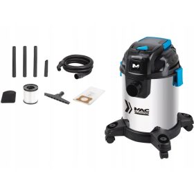   Industrijski sesalnik Macallister S/M 1400 W za suho in mokro čiščenje