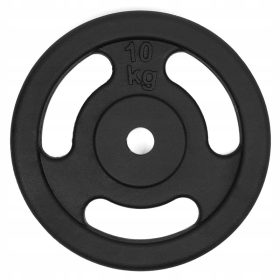 Iron Grip 10 kg Weight Plate for Strength Training