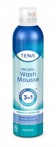 TENA Wash Mousse 3v1 pena za čiščenje 400ml – nežno in učinkovito