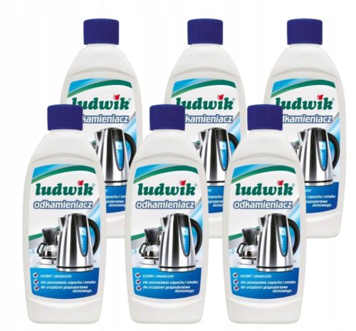 Set 6x Tekoči odstranjevalec vodnega kamna Ludwik 0,25l univerzalni