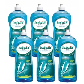   Ludwik 750ml Tekočina za sijajno izpiranje pomivalnega stroja - Set 6 kosov