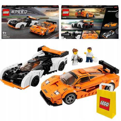 LEGO Speed Champions 2 x avtomobil McLaren Solus in F1 LM 76918 Dirkač