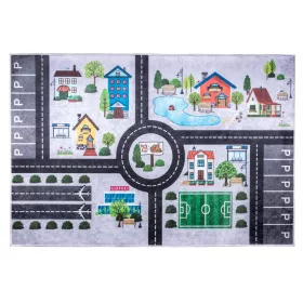 Protizdrsna preproga MESTNE ULICE PUFFY 80X150 cm