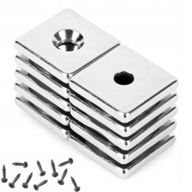 MAGNET ZA VIJAK NEODIM 18x18x3 mm - 10 KOSOV