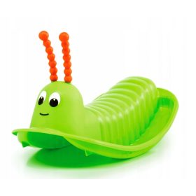 Bujak za otroke - Zeleni gugalnik v obliki gosenice