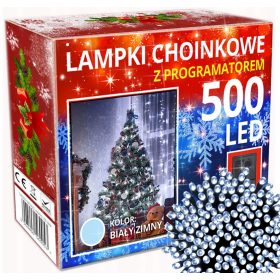 LED lučke za božično drevo 500 kosov, zunanje/ notranje