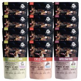 PET REPUBLIC mokra hrana za pse mešanica okusov 12 x 500g