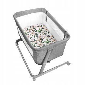   PREŠITA POSTELJNINA za otroško posteljico ZONE - bombažni vzorci