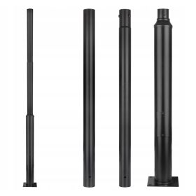   Steber za razsvetljavo 3M ULIČNI SVETILNIK Laterna Ø76mm ČRNA