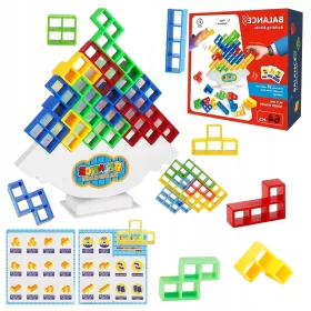   TOWER PUZZLE ZA OTROKE 3D - Razburljiva igrača za ustvarjalne trenutke