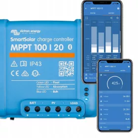   Sončni regulator MPPT Victron SmartSolar 100/20 Bluetooth do 48V