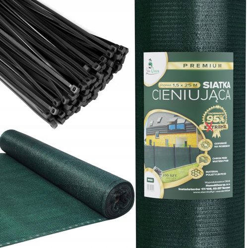 Senčna mreža JohnGreen za ograjo 1,5x25 m