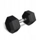 FITREX Hex utež 7,5 kg gumirana prevleka