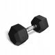 Hex dumbbell gumirana 5 kg TREX Sport
