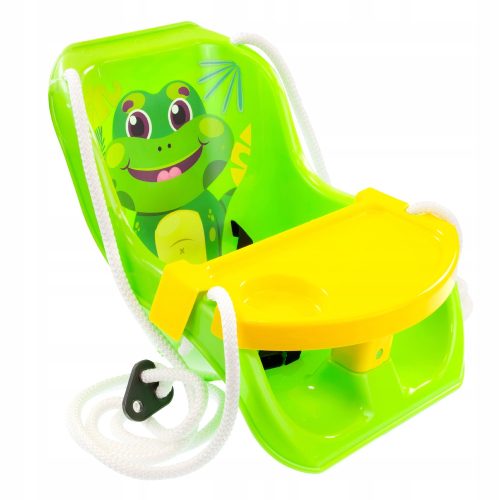 Gugalnik za otroke Mochtoys Žaba s mizo