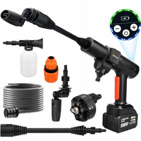   Optimized Name: Visokotlačni čistilec z akumulatorjem 1500 W 6IN1

Optimized Description: Visokotlačni čistilec z akumulatorjem je idealna rešitev za brezžično čiščenje avtomobilov, zunanjih površin i