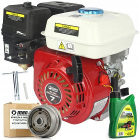   Slovenian name: Močan notranje izgorevajoči motor GX160 OHV 7KM 19mm + sklopka za agregat + olje

SEO-optimized description: Močan notranje izgorevajoči motor GX160 OHV s 7KM moči in 19mm gredjo je id